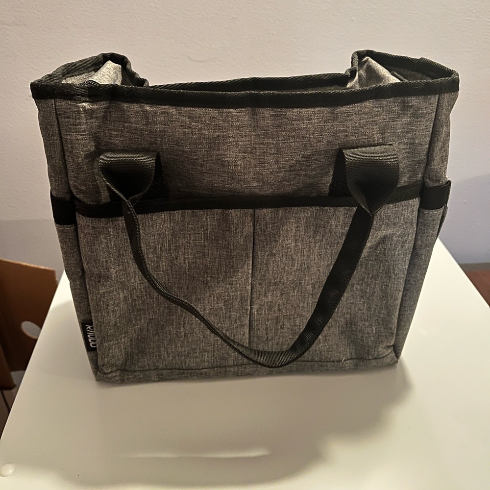 Gray Lunch Bag